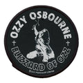 Ozzy Osbourne Blizzard Of Ozz Patch Legend Metal Classic Woven Iron On