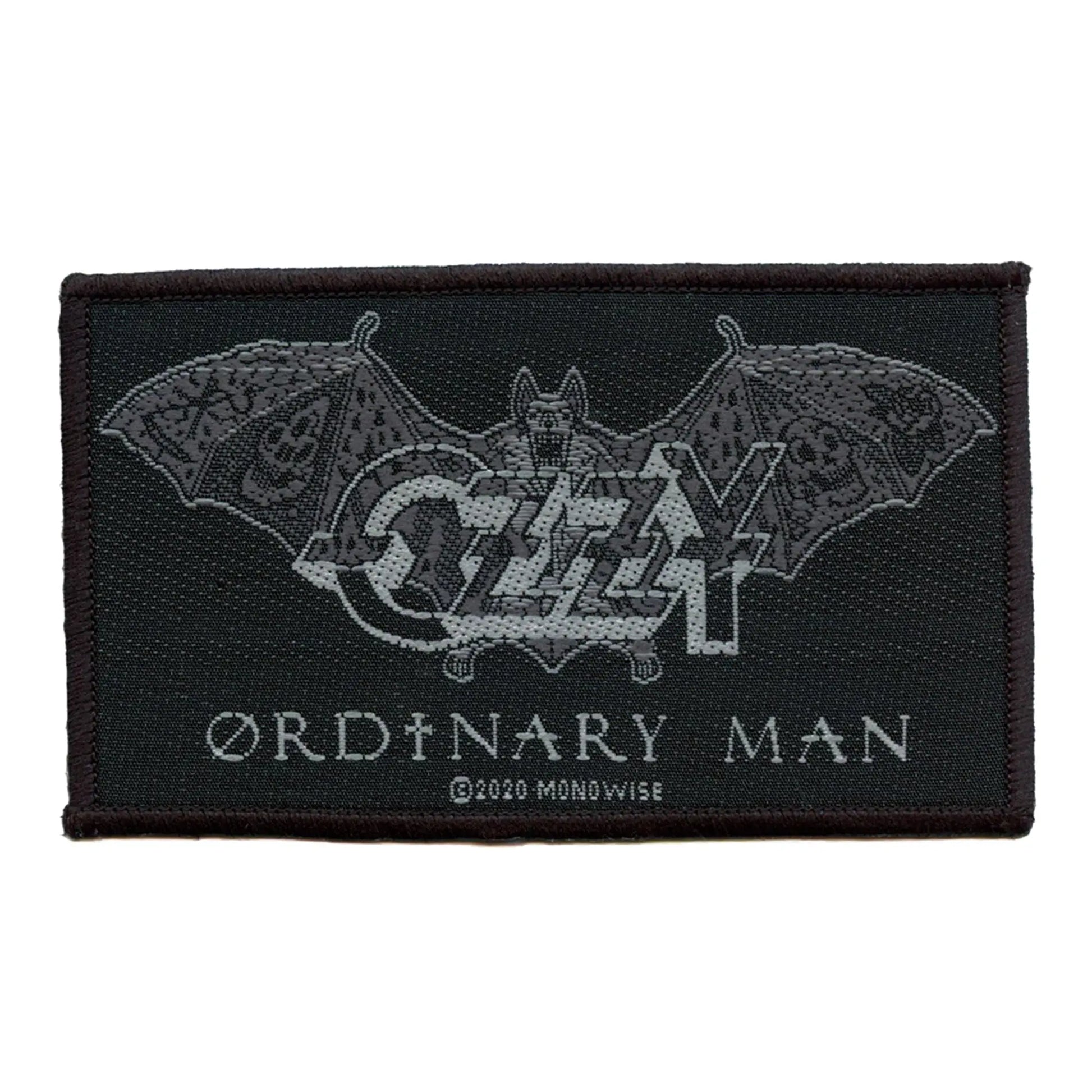 Ozzy Osbourne Ordinary Man Patch Legend Metal Classic Woven Iron On