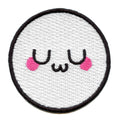 Kawaii UwU Face Patch Cute Anime Japanese Embroidered Iron On 