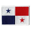 Panama Flag Patch Country Pride Embroidered Iron On