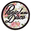 Official Panic At The Disco Patch Floral Logo Embroidered Iron On 