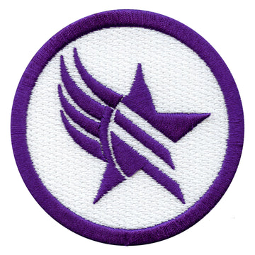 Paragade Round Logo Gaming Iron On Embroidered Patch 