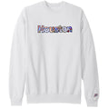 Patch Collection's Houston Texas Iconic Collage Unisex Crew Neck Sweatshirt 