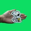 Peanuts Snoopy And Woodstock Patch Charlie Brown Embroidered Iron On