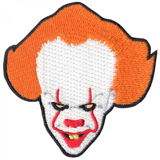 Evil Clown Embroidered Iron on Patch