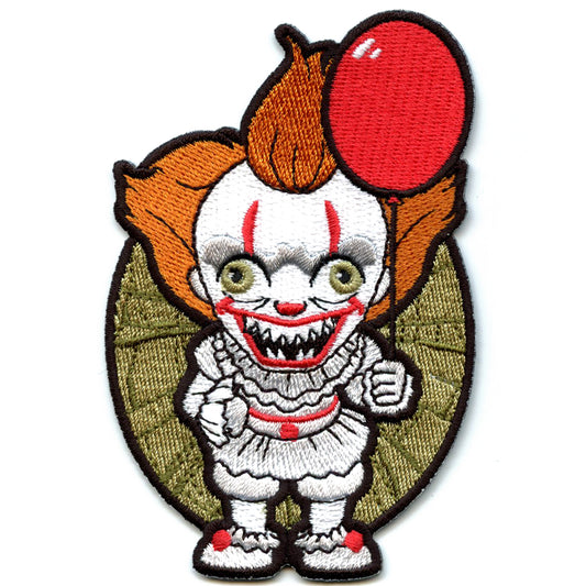IT Pennywise with Balloon Embroidered Patch