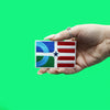 Peoples' Flag of Columbus Patch Embroidered Iron On 