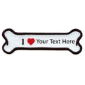 Personalized Customizable Pet Bone Embroidered Iron On Patch 