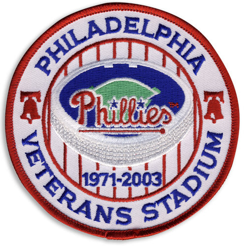 Philadelphia Phillies Veterans Stadium Closing Patch (2003) 