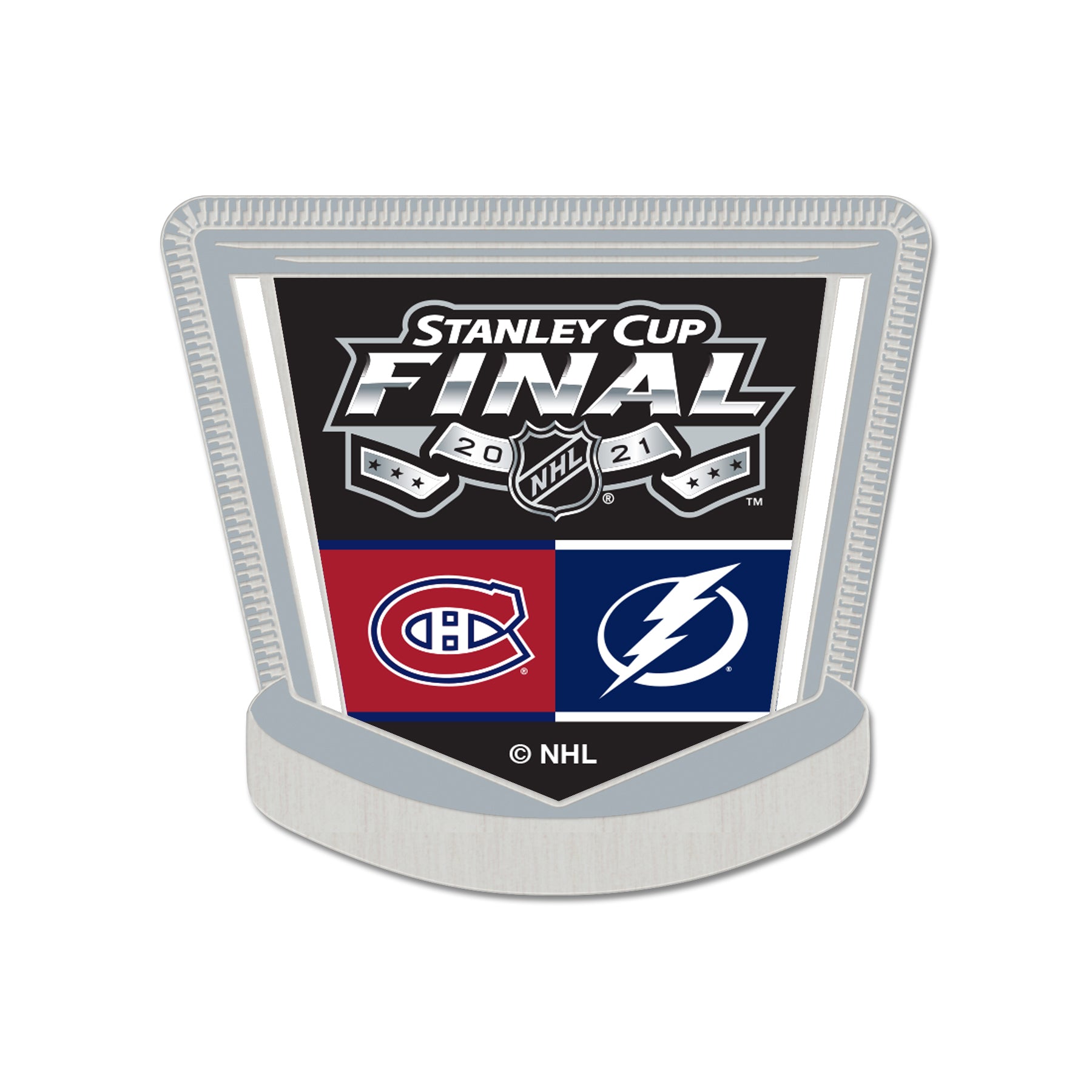 2021 NHL Stanley Cup Final Dueling Pin Montreal Canadiens Tampa Bay Lightning 