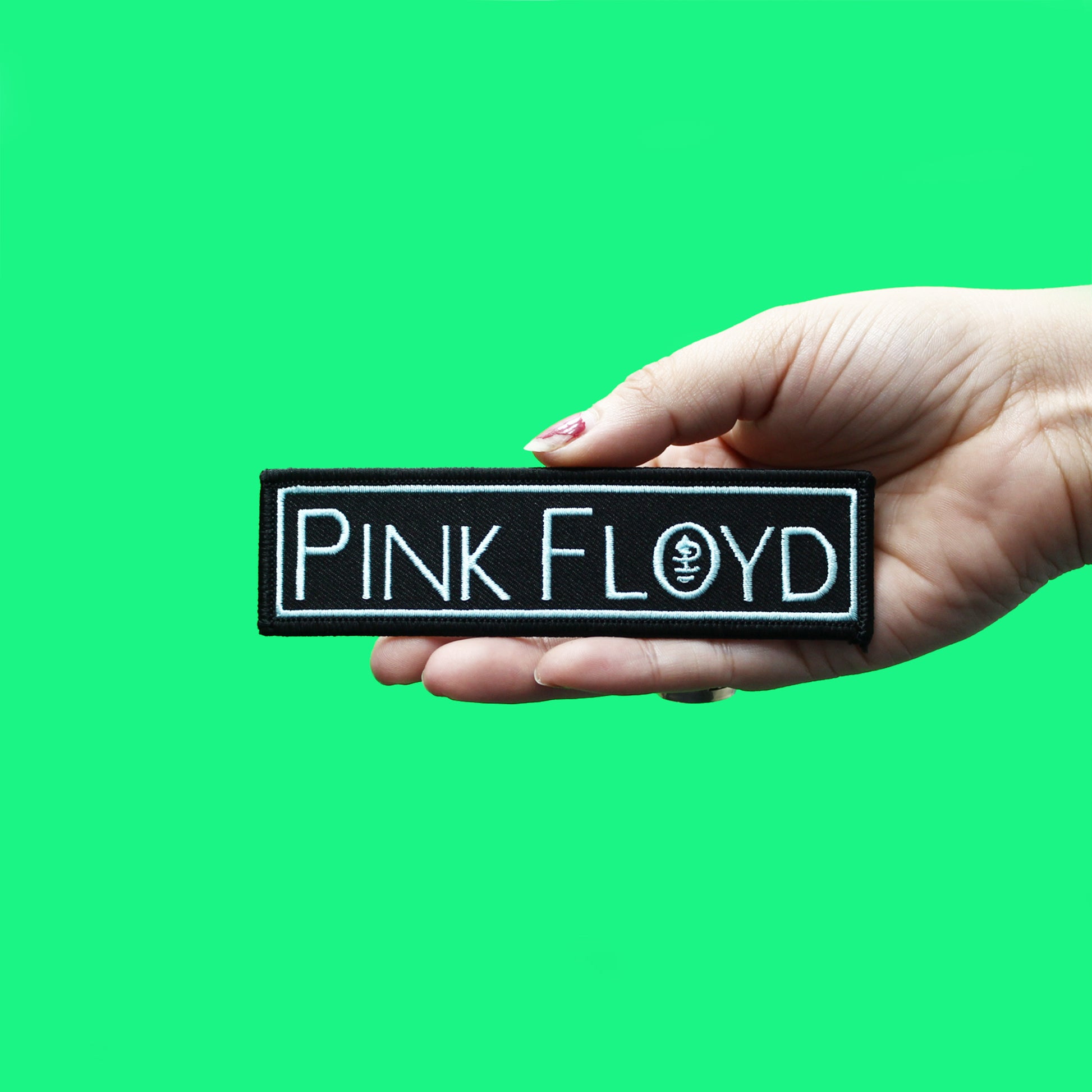 Pink Floyd Patch Monogram Logo Embroidered Iron On 