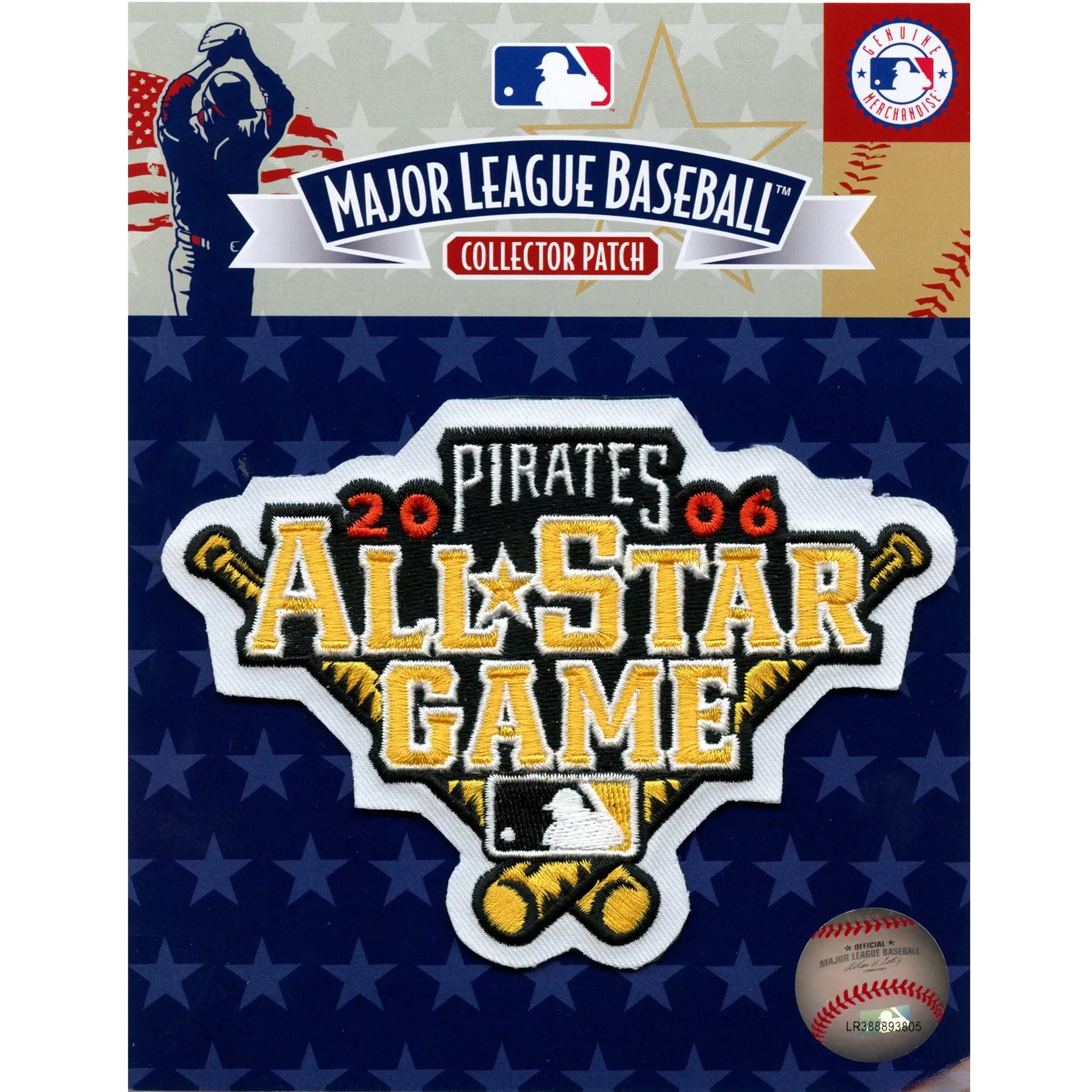 2006 MLB All Star Game Jersey Patch Pittsburgh Pirates – Patch Collection