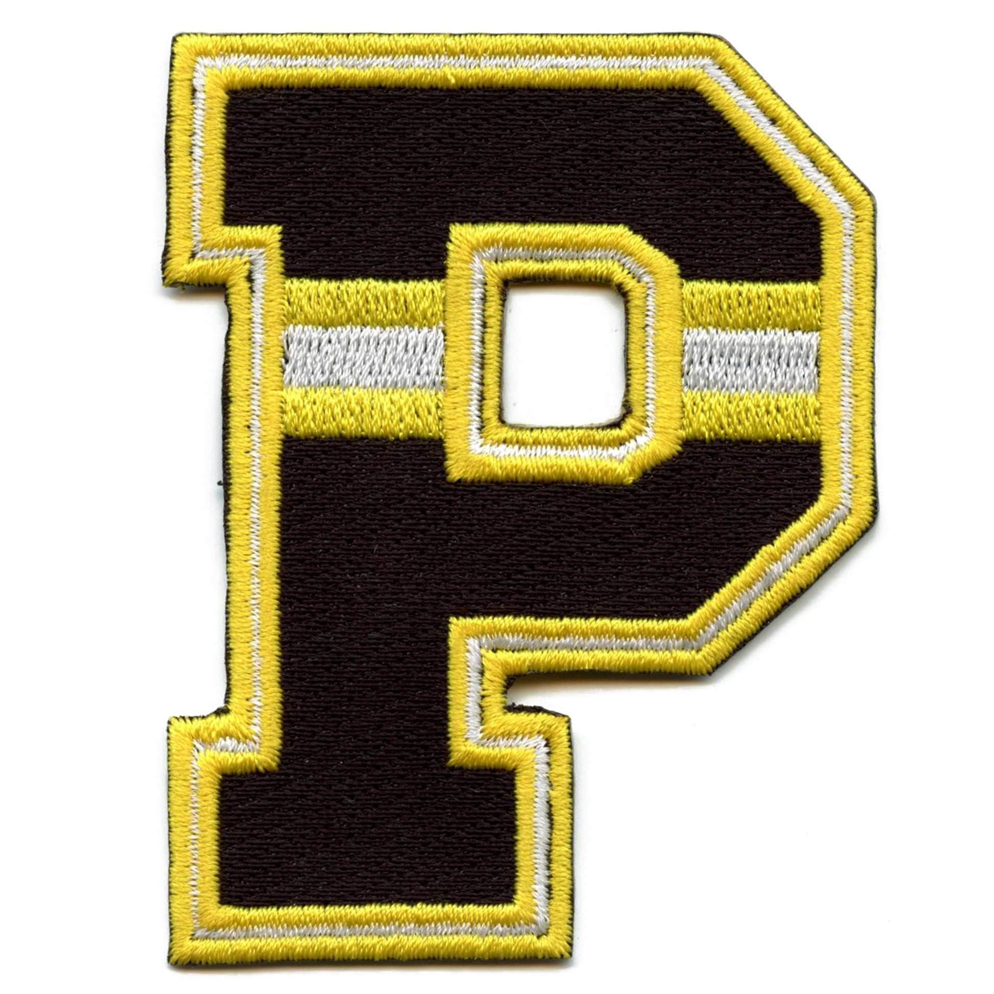 Letter Iron On Patches Sew On Appliques with Gold Embroidered Patch AZ  Letter Badge Decorate Repair Patches for Hats, Jackets, Shirts, Vests,  Shoes