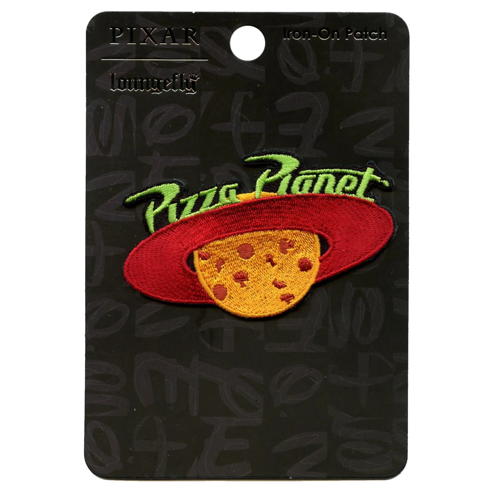 Official Toy Story: Pizza Planet Logo Embroidered Iron On Patch 