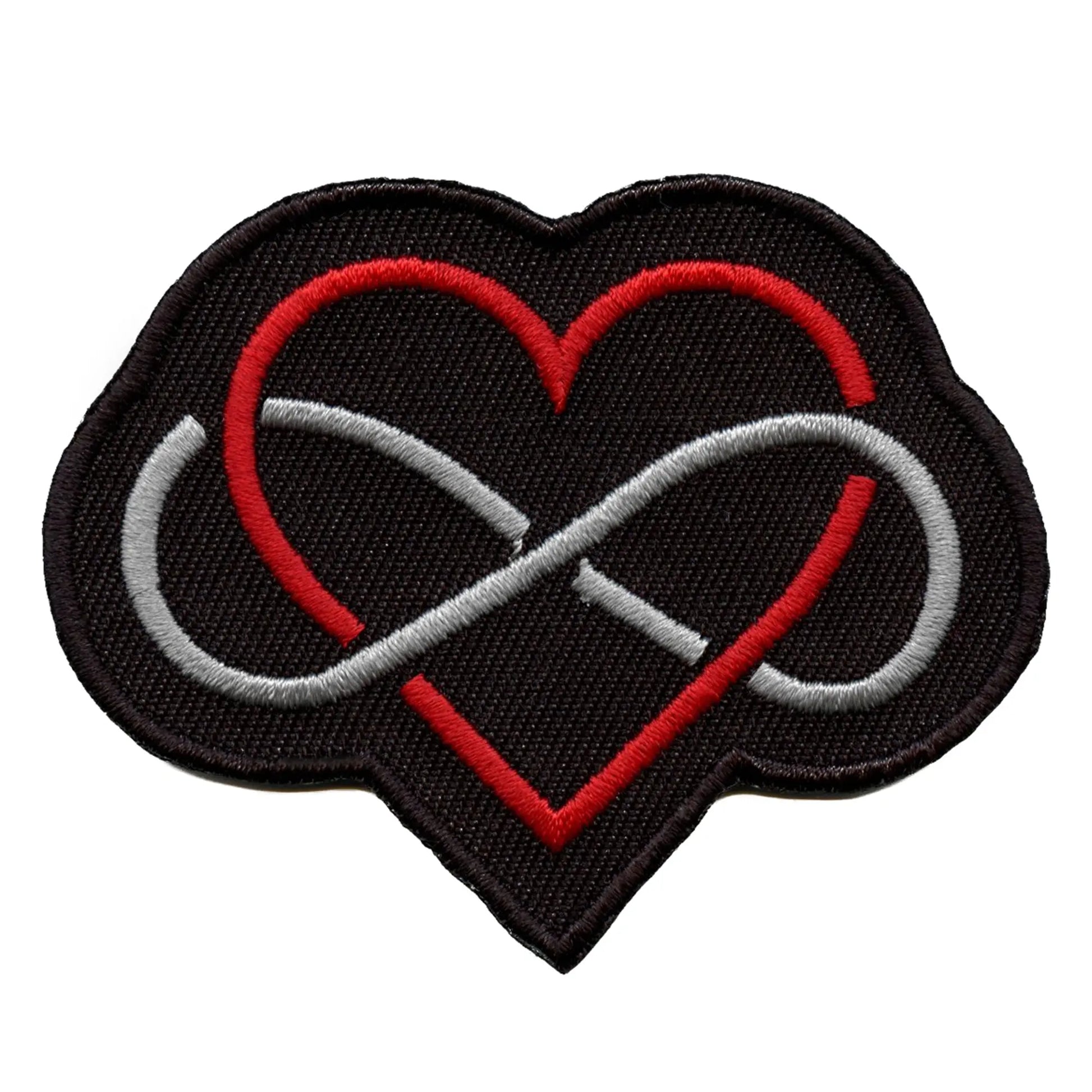 1pc Heart & Gesture Embroidered Iron-on Patch, Creative Polyester Patch For  Clothing