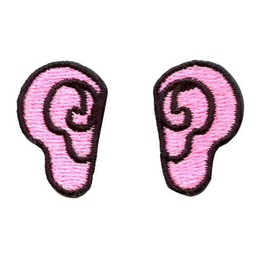 Ears Embroidered Iron On Patch 1 of 8 Pieces 