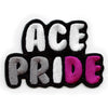 Asexual Pride Colors Patch Aromantic LGBTQ+ Ace Embroidered Iron On
