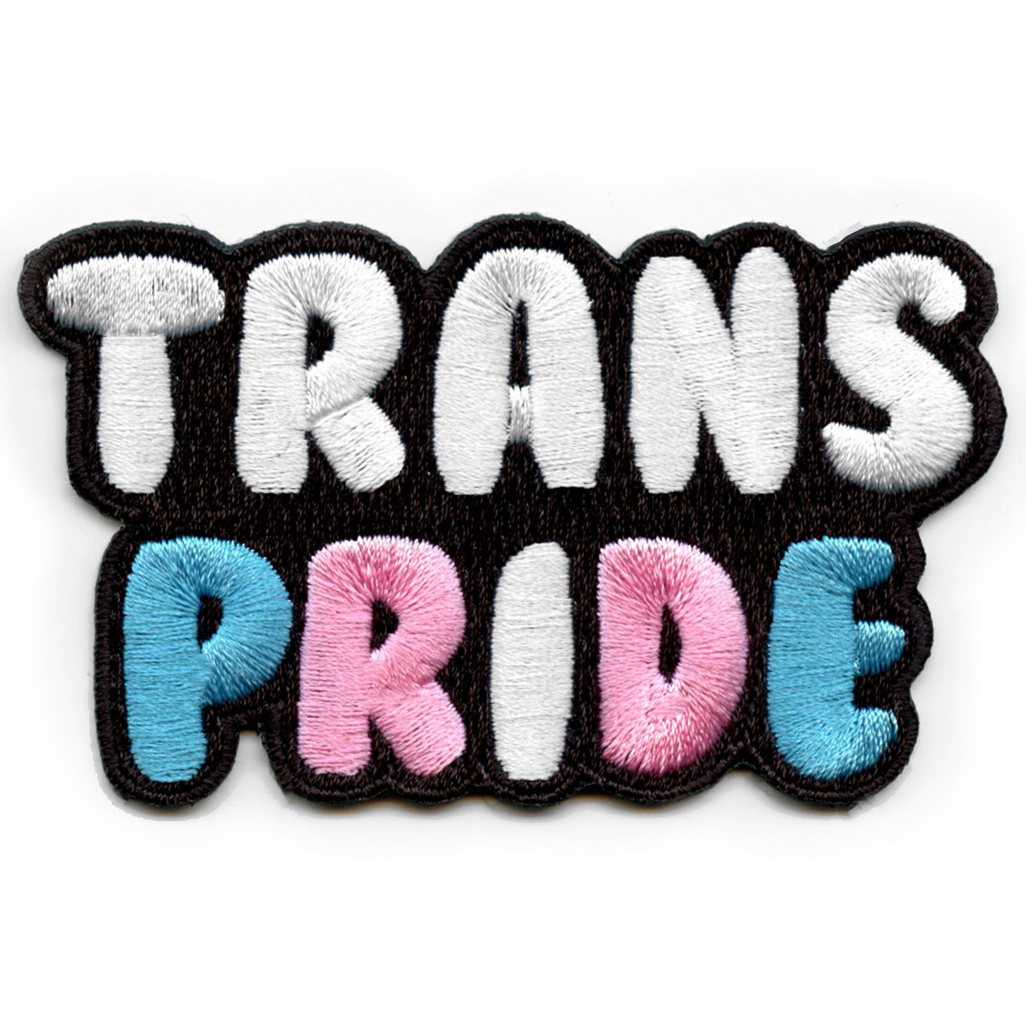 Transgender Pride Colors Patch Women Men Genders Embroidered Iron On ...