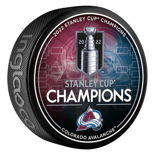 2022 NHL Stanley Cup Final Champions Colorado Avalanche Souvenir Puck