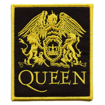 Queen Classic Crest Patch British Box Rock Embroidered Iron On