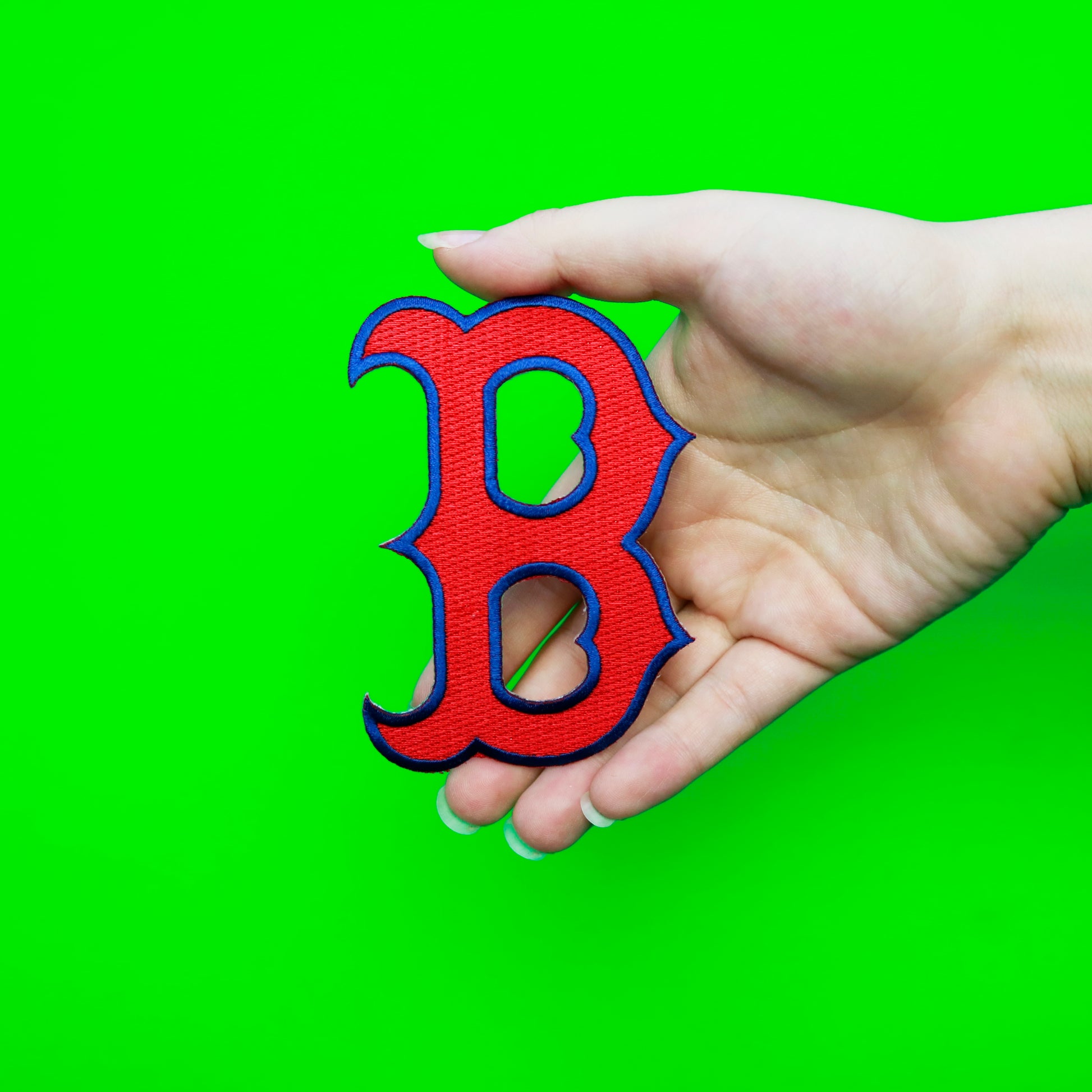 National Emblem Boston Red Sox B Logo Patch