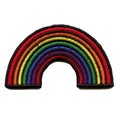 Rainbow Emoji Embroidered Iron On Patch