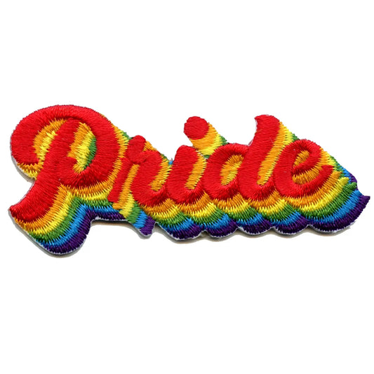 LGBT Rainbow Flag Gadsden Version Embroidered Patch Iron-On Gay Rights  Emblem