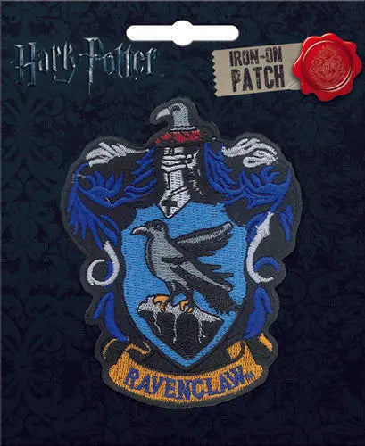 Harry Potter Ravenclaw Crest Embroidered Iron On Patch