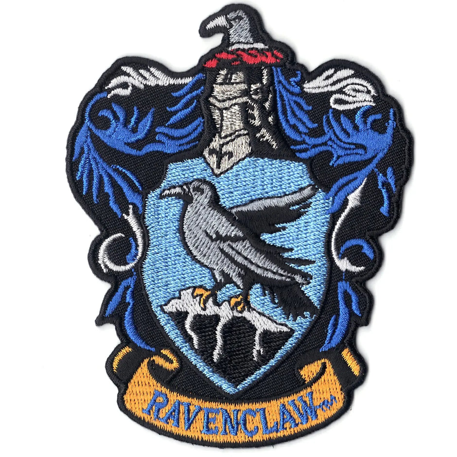 Harry Potter Ravenclaw Crest Embroidered Iron On Patch – Patch Collection