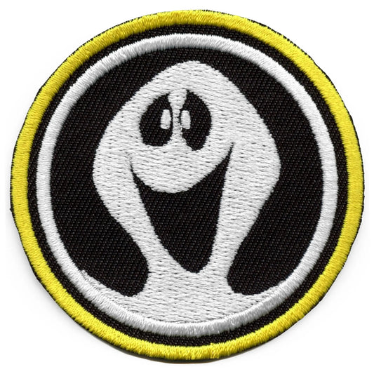Retro Ghost Hunting Patch Badge Logo Embroidered Iron On 