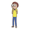 Rick And Morty Derp Morty Patch Cartoon Network Animation Embroidered Iron On