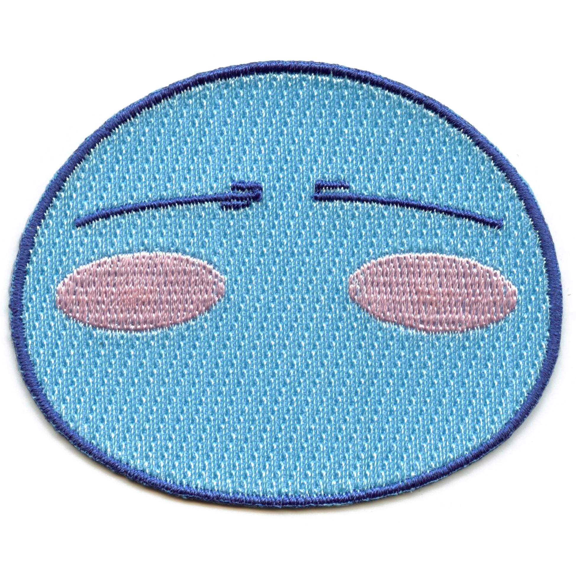 Reincarnated As A Slime Patch Rimmuru Pink Blush Embroidered Iron On 