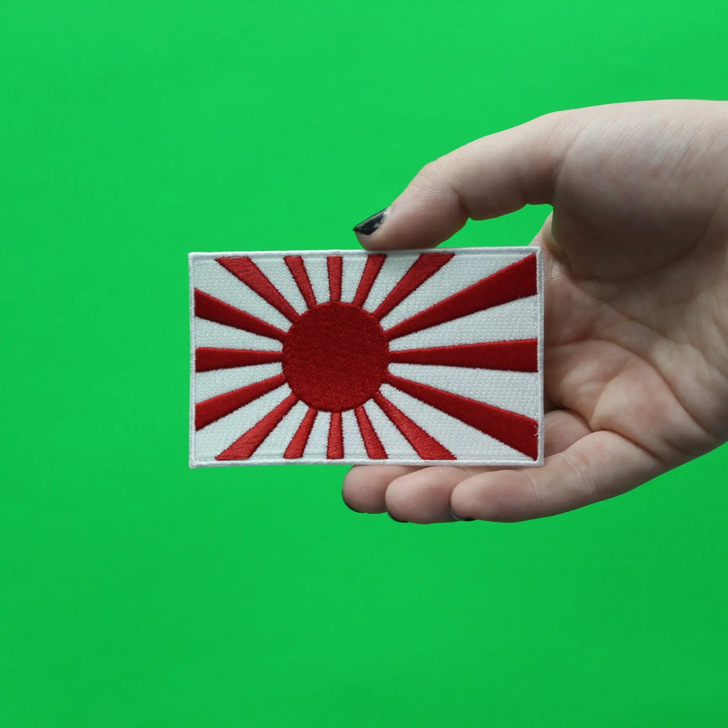Rising Sun Flag of Japan Embroidered Country Patch
