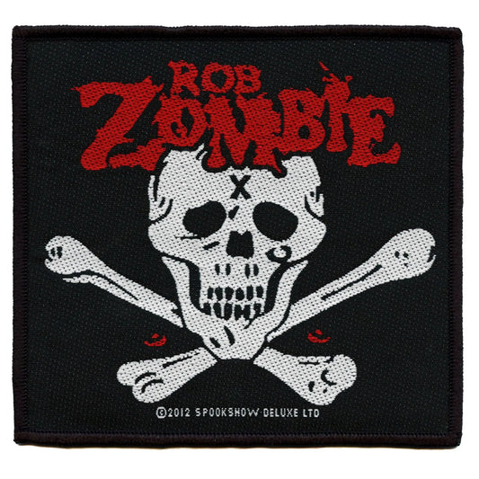 Rob Zombie Dead Return Patch Heavy Metal Rock Band Woven Iron On