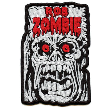 Rob Zombie Screaming Monster Patch Heavy Metal Rock Band Embroidered Iron On