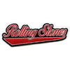 Rolling Stones Baseball Script Patch Classic Mick Jagger Embroidered Iron On