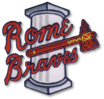 Rome Braves Minor League Primary Team Logo Patch 