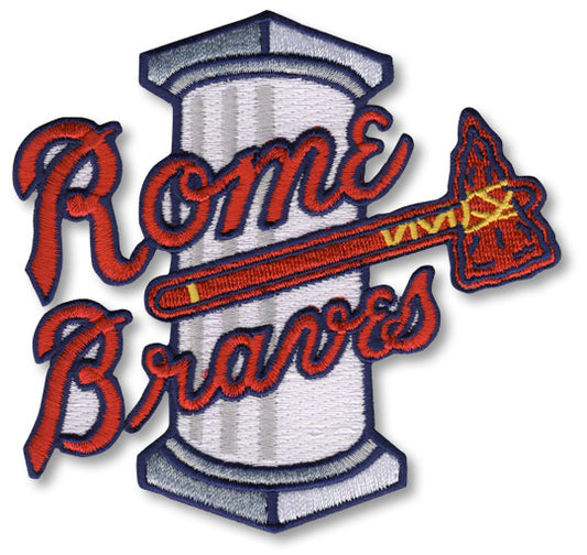 Rome Braves Minor League Primary Team Logo Patch 