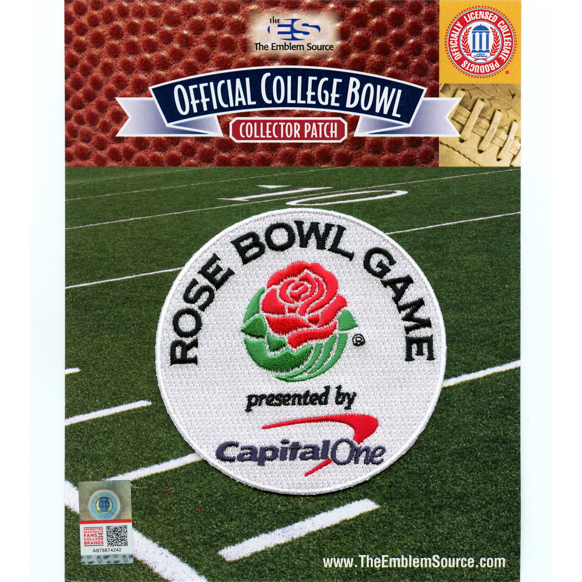 Got myself a Rose Bowl patch to put on my jersey - happy with how