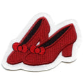 Ruby Red Slippers Patch Classic Wizard Movie Embroidered Iron On