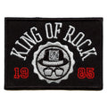Run DMC King of Rock 1985 Patch Album Hip Hop Artist Embroidered Iron On