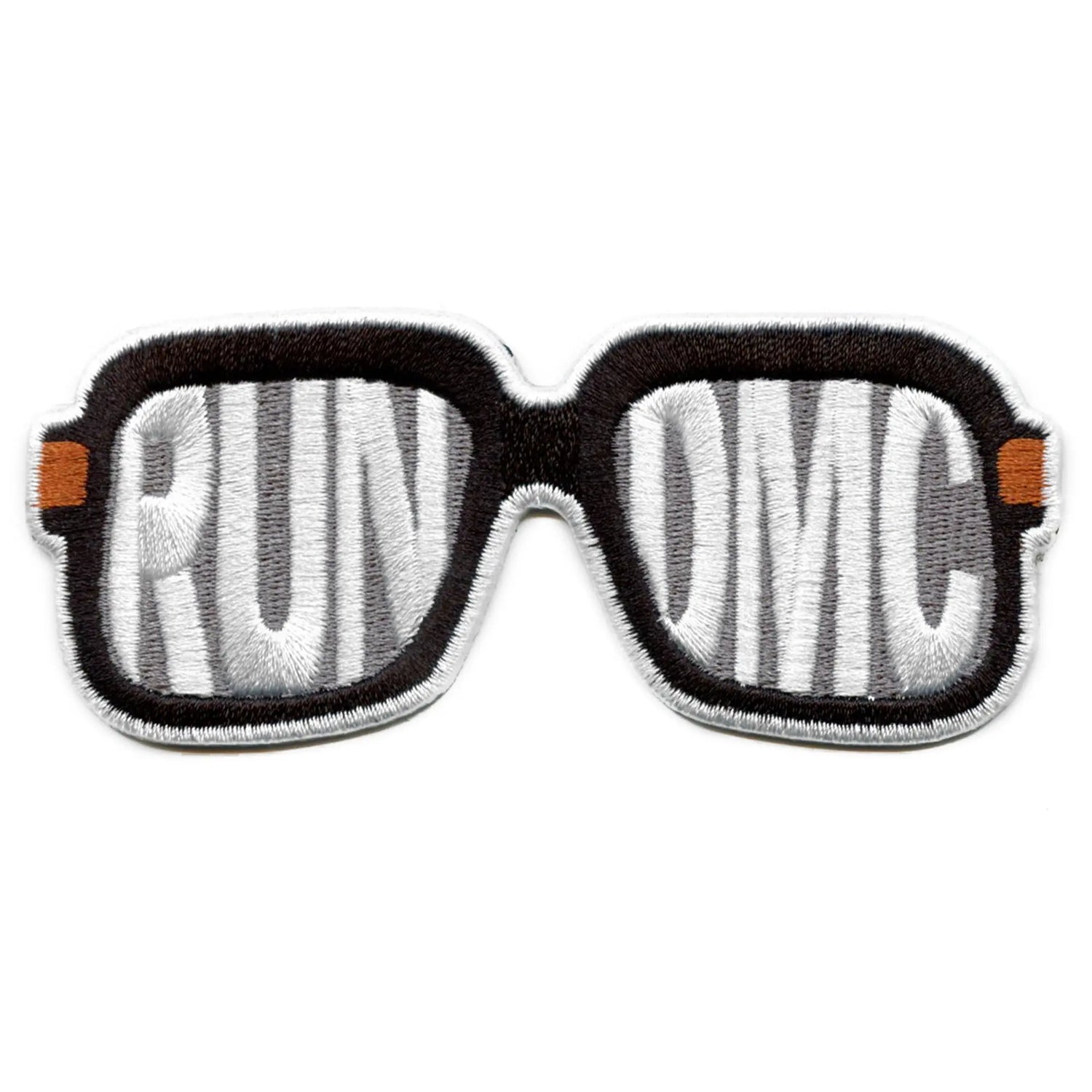 Run DMC Iconic Glasses Patch Hip Hop Artist Shades Embroidered Iron On ...