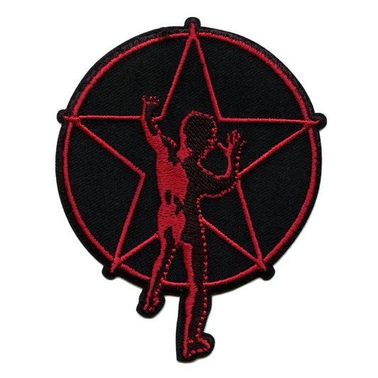 Rush Patch Starman Logo Embroidered Iron On 