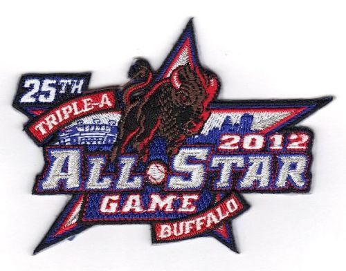 2012 MiLB 25th Triple-A All Star Game Buffalo Bisons Patch 