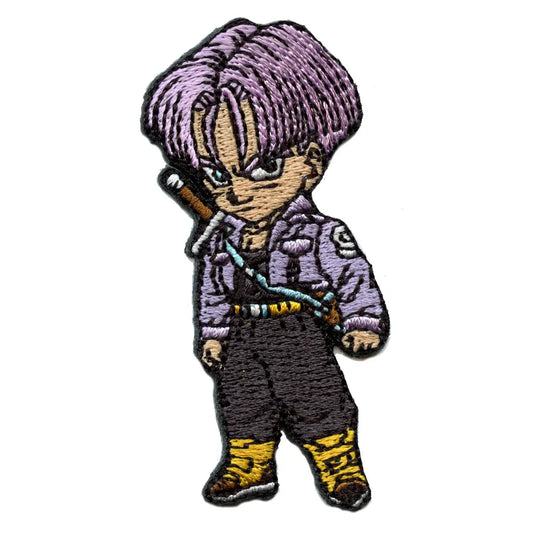 Dragon Ball Z SD Trunks Character Anime Embroidered Patch 