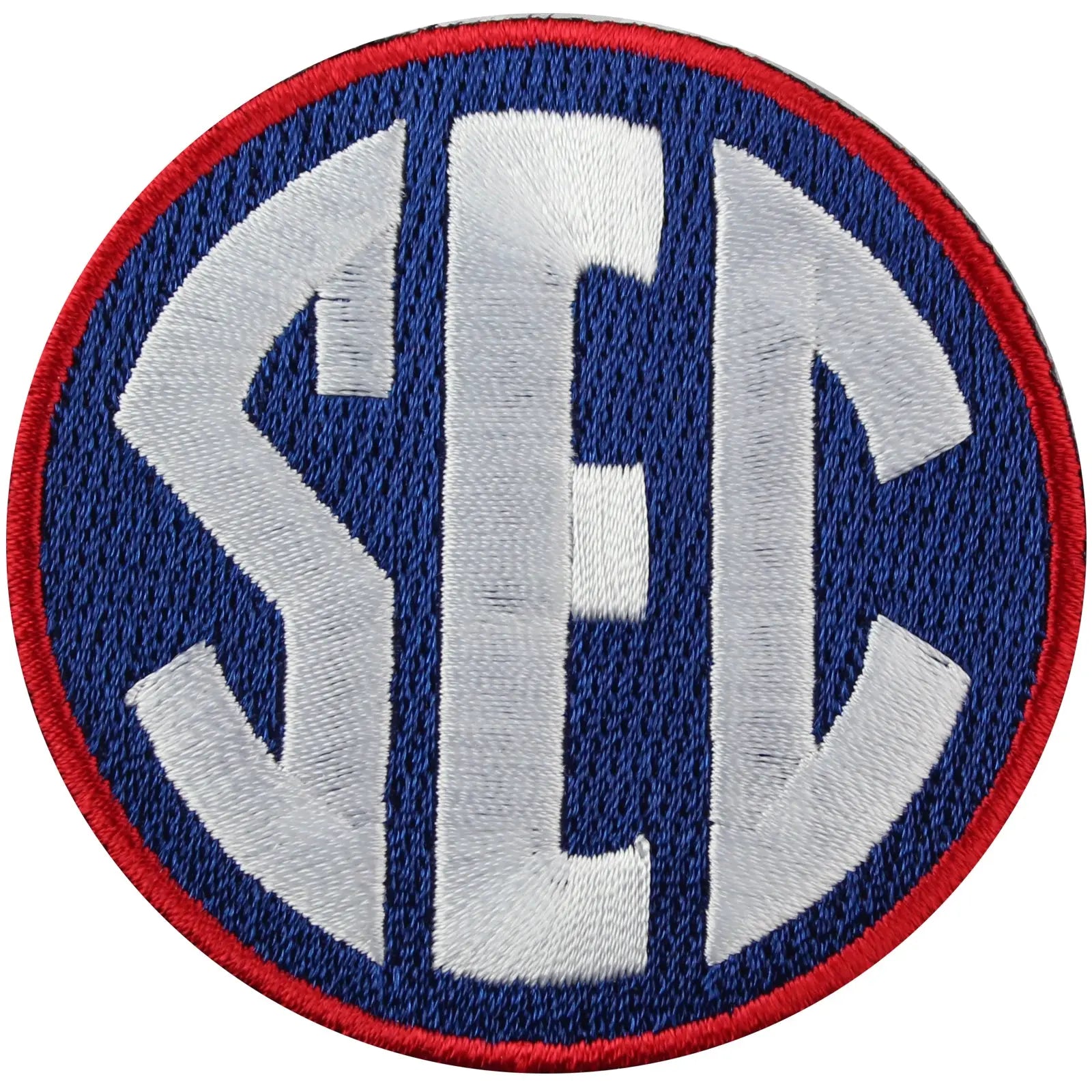 SEC Conference Team Jersey Uniform Patch Ole Miss Rebels