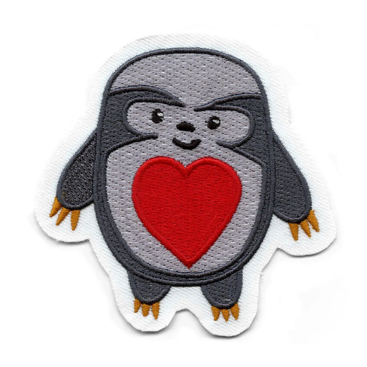 Cute Love Sloth Embroidered Iron-on Patch 