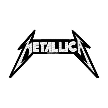 Metallica Classic Logo Patch Rock Metal Band Woven Iron On