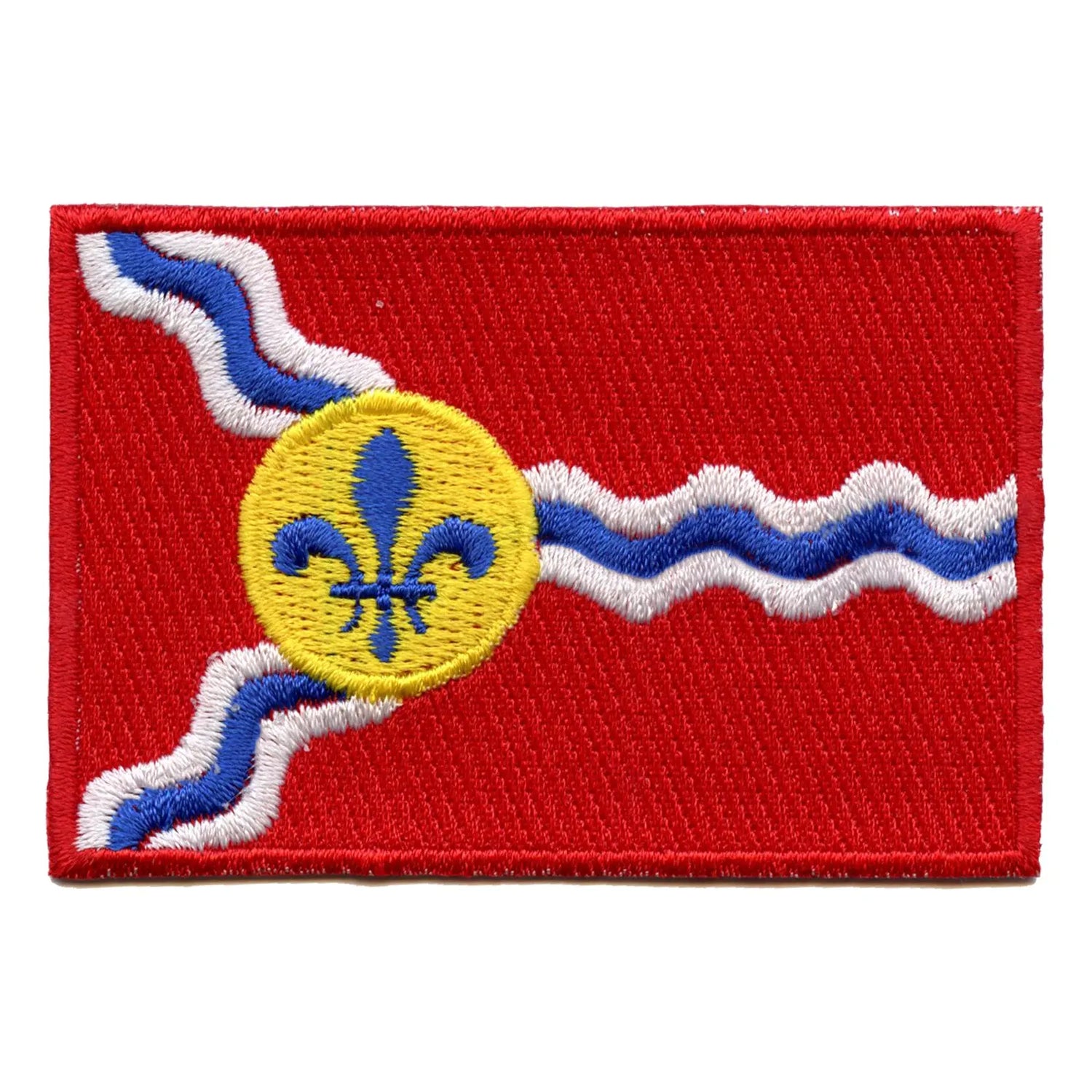 City Of St. Louis Flag Embroidered Iron On Patch – Patch Collection