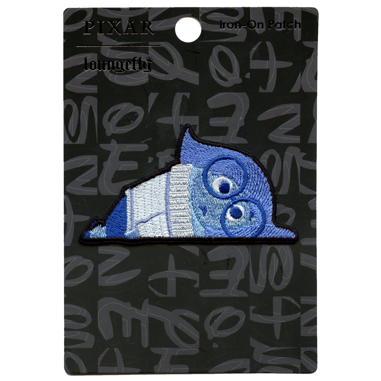 Official Disney's Inside Out Sadness Embroidered Iron On Applique Patch 